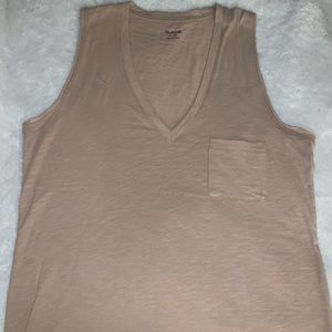 Tan Madewell Tank top